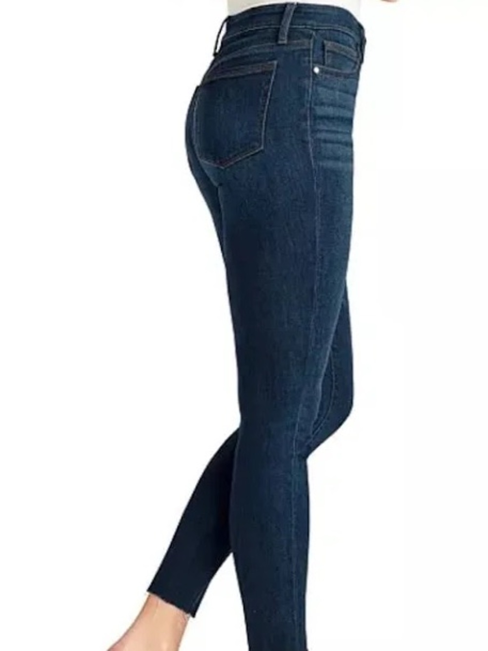 Sam Edelman The Stiletto Highrise Crop Dark Wash Denim Jeans 6/28